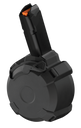 Magpul MAG1137-BLK PMAG D-50 GL9-PCC 50rd Drum 9mm Luger Black Polymer Glock Style Fits Post PCC (NOT B&T GHM9 & KelTec Sub 2000) 128227