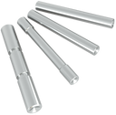 Cross Armory CRG4PSSV 4 Pin Set  Silver 4140 Steel for Most Glock Gen4 137871