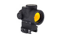 Trijicon MRO Adjustable Green Dot Reflex Sight w/Full Co-Witness Levered Quick Release Mount - 1x25mm 2.0 MOA Dot Black Matte TR2200033