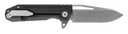 Southern Grind SG09030012 Penguin  3.50" Folding Drop Point Plain Stonewashed CPM S90V Blade, 4.63" Black Titanium Handle 161720