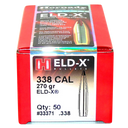 Hornady 33371 ELD-X  338 Cal .338 270 gr Extremely Low Drag eXpanding 50 Per Box/ 15 Case 50691