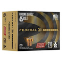 Federal Hydra-Shok Deep Handgun Ammunition .45 Colt 210 gr JHP 913 fps 20/ct FAP45CHSD1