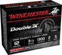 Winchester Ammo STH12355 Double X High Velocity Turkey 12Gauge 3.50" 2oz 5Shot 10 Per Box/10 Case 65115
