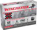 Winchester Ammo X123RS15 Super X  12Gauge 3" 1oz Rifled Slug Shot 5 Per Box/50 Case 67504