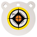 EZ-Aim 15597 Hardrock  6" AR500 Steel Gong Shooting Target .50" Thickness White / Yellow / Black 143524