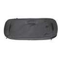 Advance Warrior Solutions Frame 36" Rifle Case with Backpack Strap Black with Grey AZFR36RBPBLGRTSA