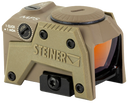 Steiner 8700-MPSFDE Micro Pistol Sight  Flat Dark Earth 1 x 20 mm x 16 mm 3.3 MOA Red Dot 166407