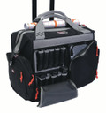 G-Outdoors Rolling Range Bag- with Telescoping Handle-Black GOGPS2215RB