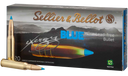Sellier & Bellot SB308XA eXergy  308Win 165gr TAC EX Blue 20 Per Box/12 Case 150588