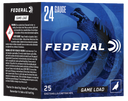 Federal N1248 Game-Shok Heavy Field 24Gauge 2.50" 11/16oz 8Shot 25 Per Box/10 Case 130682