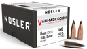 Nosler 26123 Varmageddon  6mm 70gr Flat Base Tipped 100/Box 88199