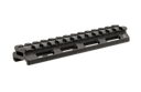 Leapers MTRSX5L Picatinny Riser  Matte Black Anodized Aluminum Picatinny Mount 178057
