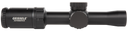 Geissele Automatics  Super Precision  Black Anodized Black 1-6x26mm 30mm Tube Illuminated DMRR-1 Reticle 153527
