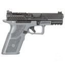 Zev Technologies OZ9c Combat Pistol 9mm Luger 10rd Magazines 4" Barrel Compact Slide Gray X Grip BJOZ9CXCPTCOMG10