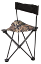 Ameristep AMSAMEFT1013 Tripod Stool w/Back Swivel Mossy Oak Break-Up Country Heavy Duty Fabric/Steel 145177