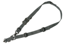 Magpul MAG515GRY MS3 Single QD Sling GEN2 Gray Nylon 48"-60" OAL Adjustable One-Two Point Rifle 10403