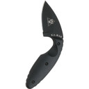 Ka-Bar Original TDI Fixed Knife 2-3/10" Drop Point Blade Black with Sheath KY1480