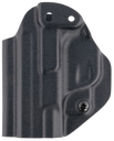 Mission First Tactical HSWSHSAIWBABL Appendix Holster IWB/OWB Black Polymer Belt Clip Fits S&W M&P Shield 2.0 9/40/Shield Plus 9/40/Shield 1.0 9/40 Ambidextrous 143031