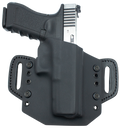 TX 1836 Kydex OATH355 OathKeeper  OWB Black Kydex Belt Slide Fits Glock 43 Right Hand 104912