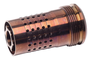 Q LLC CB1228 Cherry Bomb 22 Cal (5.56mm) Copper 17-4 Stainless Steel with 1/2"-28 tpi Threads & 1.64" OAL 113092 Q LLC CB1228 Cherry Bomb 22 Cal (5.56mm) Copper 17-4 Stainless Steel with 1/2"-28 tpi Threads & 1.64" OAL 113092