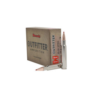 Hornady Outfitter Rifle Ammunition .30-06 SPRG 180gr CX OTF 2600 fps 20/ct HO811644 Hornady Outfitter Rifle Ammunition .30-06 SPRG 180gr CX OTF 2600 fps 20/ct HO811644