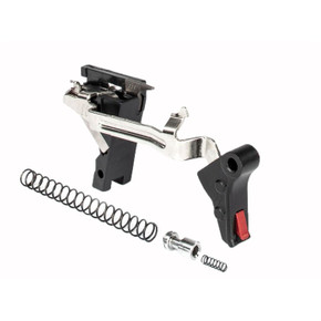 PRO FLAT FACE TRIGGER DROP-IN KIT GLOCK G4 .40 BLK/RED 100033404