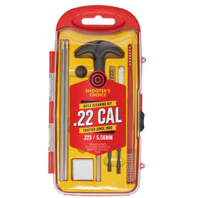 Shooters Choice .22 Cal Rifle Cleaning Kit with Aluminum Rod VNSHFSRK22 Shooters Choice .22 Cal Rifle Cleaning Kit with Aluminum Rod VNSHFSRK22