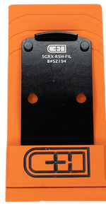 C&h Precision SGRXRSHFIL SIG P320 RX Series  Black Anodized Trijicon/Holosun Pattern Footprint 165150