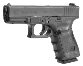 Hogue 17240 Wrapter Adhesive Grip Compatible w/Glock 19 Gen4/23 Gen4/32 Gen4/19 MOS Gen4 Textured Black Rubber 147478