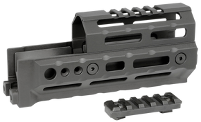 Midwest Industries MIAKALPHA6 Alpha Drop-in Aluminum Black Hardcoat Anodized 5 Slot Picatinny Rail AK-Platform 6" Long Compatible w/M-LOK 154436 Midwest Industries MIAKALPHA6 Alpha Drop-in Aluminum Black Hardcoat Anodized 5 Slot Picatinny Rail AK-Platform 6" Long Compatible w/M-LOK 154436