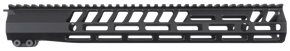 Sharps Bros SBHG06 Full Top  Rail 14" M-LOK Handguard, 6061-T6 Aluminum w/Anodized Finish, Includes 4140 PH Steel Barrel Nut & Hardware 149911