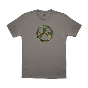 WOODLAND CAMO ICON CVC T-SHIRT X-LARGE STONE GRAY 100100646 WOODLAND CAMO ICON CVC T-SHIRT X-LARGE STONE GRAY 100100646
