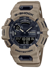 G-shock/vlc Distribution GBA900UU5A G-Shock Tactical Brown Stainless Steel Bezel 145-215mm 157747