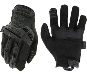 Mechanix Wear MPT-55-009 M-Pact Covert Black Synthetic Leather/Armortex Medium 126036