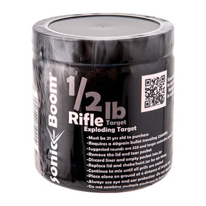 1/2 POUND EXPLODING RIFLE TARGET SINGLE 100016878 1/2 POUND EXPLODING RIFLE TARGET SINGLE 100016878