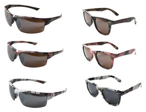 RIVERS EDGE SUNGLASS CASE LOTSGRN-PINK-WHITE CAMO 36-PACK 300Z