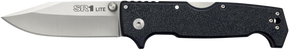 Cold Steel CS62K1 SR1 Lite 4" Folding Clip Point Plain 8Cr13MoV SS Blade/Black Griv-Ex Handle Includes Pocket Clip 132848 Cold Steel CS62K1 SR1 Lite 4" Folding Clip Point Plain 8Cr13MoV SS Blade/Black Griv-Ex Handle Includes Pocket Clip 132848