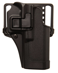 Blackhawk 410565BKR Serpa CQC  OWB Matte Black Polymer Paddle Belt Loop Fits Springfield XDS Fits 3.30" Barrel Right Hand 16924