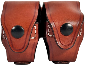 1791 Gunleather RVSLDCBRA Speed Loader Double Carrier Brown Steerhide Compatible w/ 5/6 Shots 173778 1791 Gunleather RVSLDCBRA Speed Loader Double Carrier Brown Steerhide Compatible w/ 5/6 Shots 173778