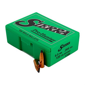 6.5MM (0.264'') 120GR SPITZER POINTED 100/BOX 749003722 6.5MM (0.264'') 120GR SPITZER POINTED 100/BOX 749003722