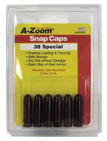 A-Zoom Metal Snap Caps .38 Special 6/ct PA16118