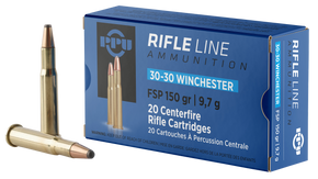 PPU PP30301 Standard Rifle 30-30Win 150gr Flat Soft Point 20 Per Box/10 Case 57000 PPU PP30301 Standard Rifle 30-30Win 150gr Flat Soft Point 20 Per Box/10 Case 57000