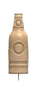 Birchwood Casey 3DSTBTL 3D Stake Target Beige Bottle 6 Pack 136488 Birchwood Casey 3DSTBTL 3D Stake Target Beige Bottle 6 Pack 136488