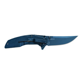 Kershaw Outright Folding Knife 3" Trailing Point Blade Blue Black KW8320