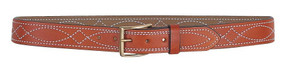 DeSantis Fancy Stitched Belt - Style B27 1-1/2&quot; Height Tan Size 38 DIB27TP38Z0