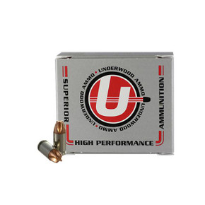 Underwood Xtreme Defender Hunting & Self Defense Handgun Ammunition .380 ACP(+P) 68gr Solid 1400 fps 20/ct UB639 Underwood Xtreme Defender Hunting & Self Defense Handgun Ammunition .380 ACP(+P) 68gr Solid 1400 fps 20/ct UB639