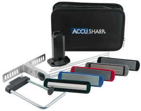 AccuSharp 059C 5-Stone Precision Set Extra Coarse/Coarse/Medium/Fine/ Ultra-Fine Diamond, Alumina, Ceramic Sharpener Multi Color 123778 AccuSharp 059C 5-Stone Precision Set Extra Coarse/Coarse/Medium/Fine/ Ultra-Fine Diamond, Alumina, Ceramic Sharpener Multi Color 123778