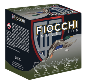 Fiocchi 203ST2 Flyway 20Gauge 3" 7/8oz 2Shot 25 Per Box/10 Case 117529 Fiocchi 203ST2 Flyway 20Gauge 3" 7/8oz 2Shot 25 Per Box/10 Case 117529