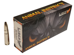 Liberty Ammunition LAHAC300044 Animal Instinct  300Blackout 96gr Fragmenting Copper Hollow Point 20 Per Box/50 Case 53040