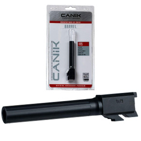 Canik Steel Drop in Barrel for Select Canik Pistols Full Size Fluted Black YCPACN0018 Canik Steel Drop in Barrel for Select Canik Pistols Full Size Fluted Black YCPACN0018
